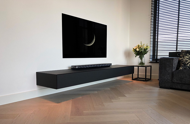 Dit Tv-meubel Gaat Helemaal Op In Je Interieur. - Spectral.nl